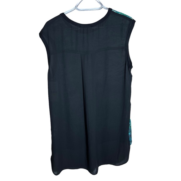 Karen Kane Palmilla Print Shirttail Tank, Nature Study Collection, NWT, Medium - Picture 2 of 5